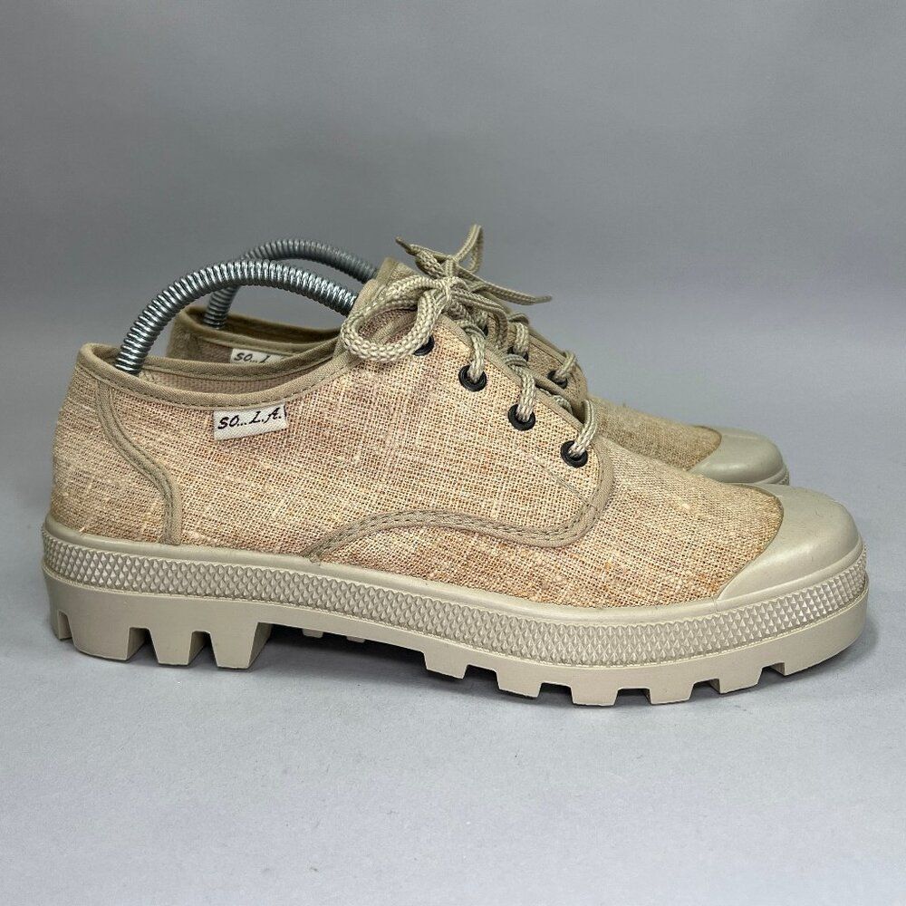 So....L.A. Skechers Women's Size 10.5 Burlap Sneakers‎